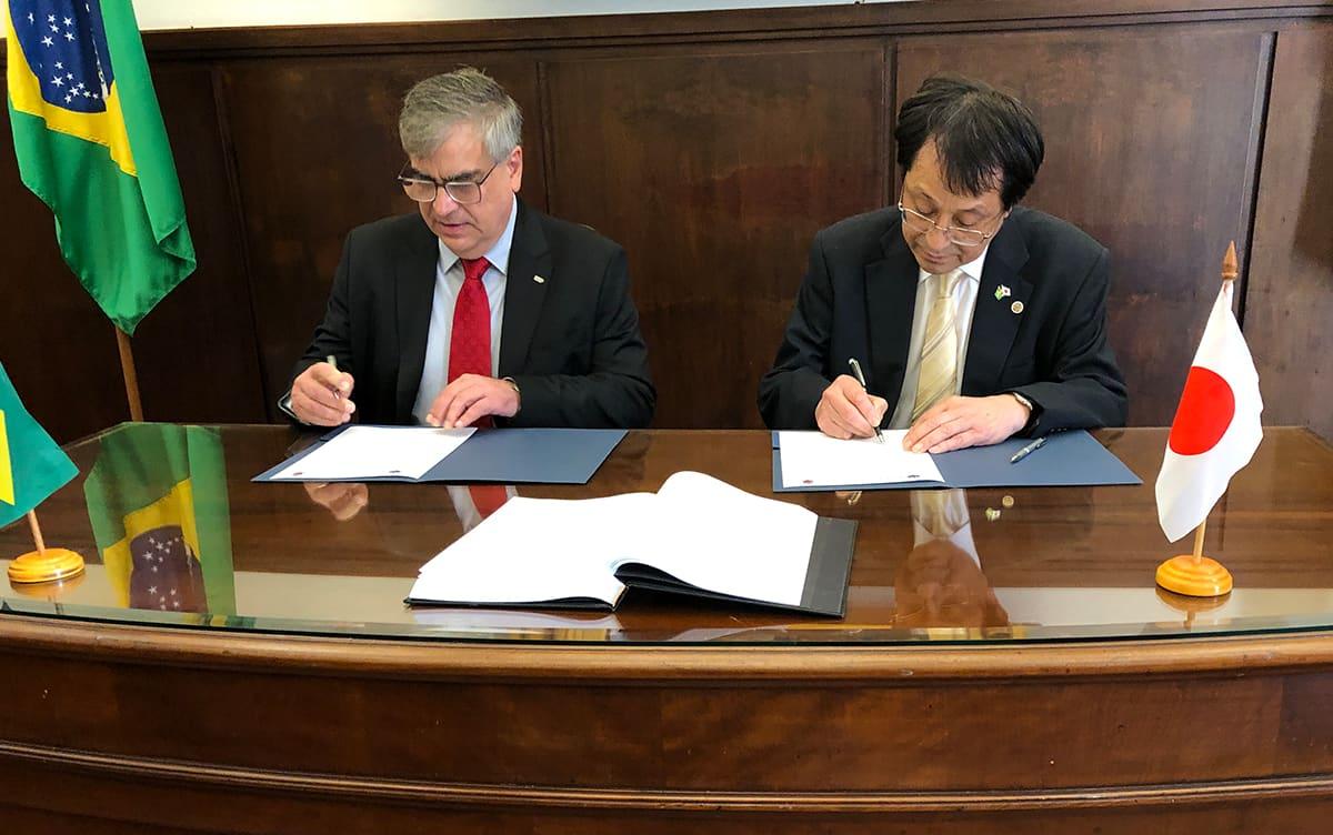 Signing Ceremony with University of São Paulo Rector